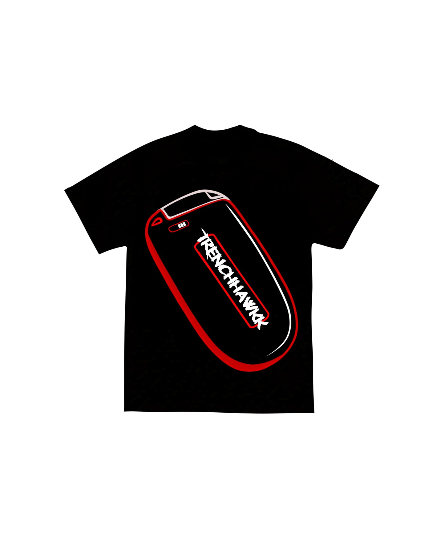 IN RED KEY WE TRUST T-SHIRT (BLACK)